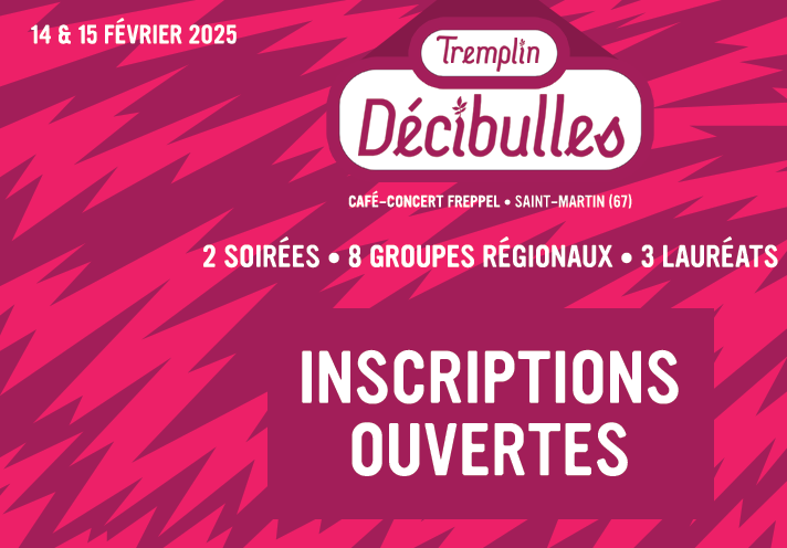 TREMPLIN DÉCIBULLES 2025